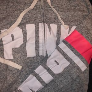 PINK sweat zip up